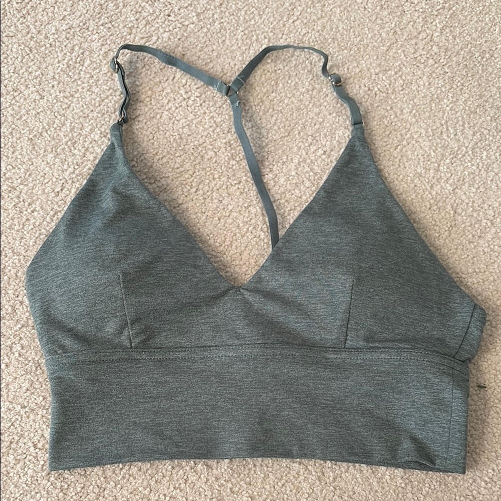 P'tula ‘Bare bralette’ Laurel green